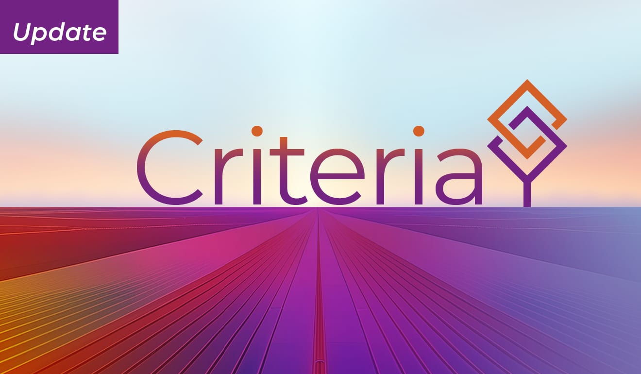 Update: Criteria with HLC logo